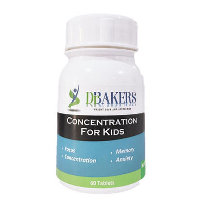 Concentration for Kids - 60 Tablets